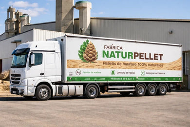 1-Camión con 24 palet de Naturpellet SACOS DE 15 KG certificado