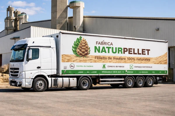 1-Camión con 24 palet de Naturpellet SACOS DE 15 KG certificado